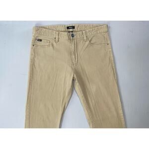 RVCA Daggers Fit Lightweight Stretch Canvas 5-Pocket Pants, Jeans. Men's 34X32.5